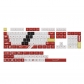 Bloodsport 104+33 XDA-like Profile Keycap Set Cherry MX PBT Dye-subbed for Mechanical Gaming Keyboard